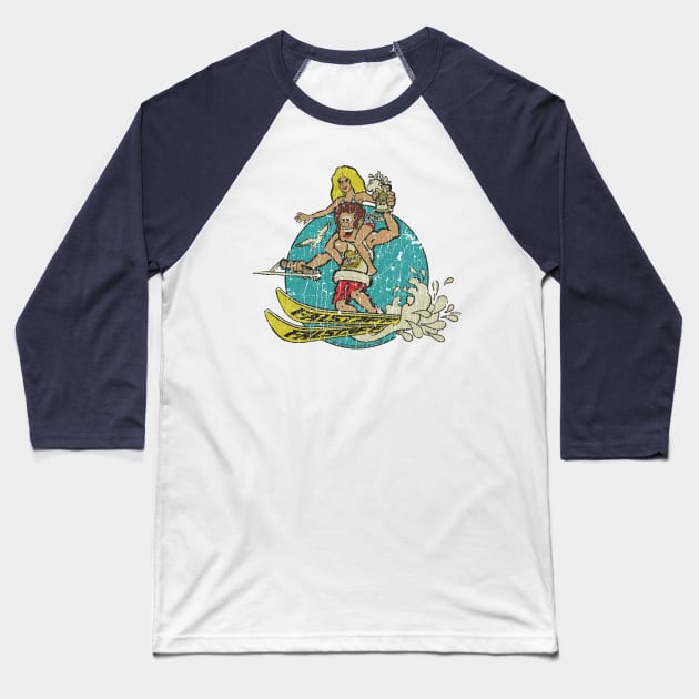 Falstaff Beer Fearless & Fannie Water Ski Baseball T-Shirt by JCD666